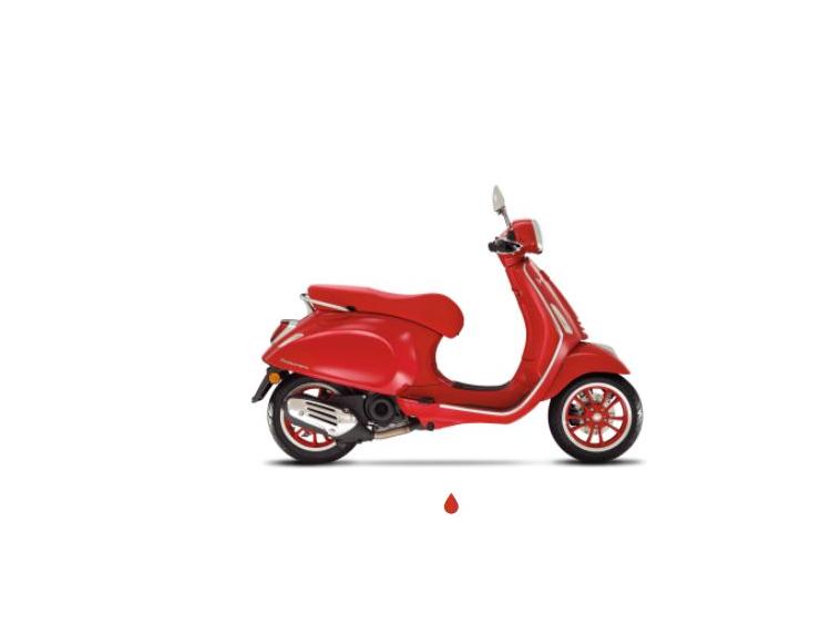 VESPA PRIMAVERA 50 RED